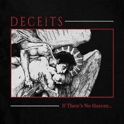 Deceits If Theres No Heaven... RUBY BLACK WAVE VINYL LP