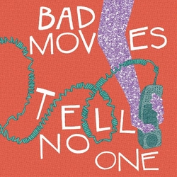 Bad Moves Tell No One (Translucent Purple Vinyl) Vinyl LP