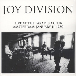 Joy Division Live At The Paradiso Club Amsterdam, January 11, 1980 Vinyl LP