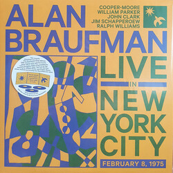 Alan Braufman Live In New York City / February 8. 1975 Vinyl LP