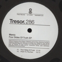 Mønic Four Sides Of Truth EP Vinyl