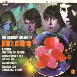 John's Children The Smashed! Blocked EP Vinyl
