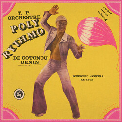 T.P Orchestre Poly Rythmo De Cotonou - Benin Vol. 4 - Yehouessi Leopold Batteur Vinyl LP