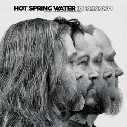 Hot Spring Water In Session CLEAR BLACK WHITE SPLATTER VINYL LP