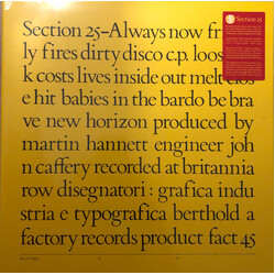 Section 25 Always Now Vinyl LP