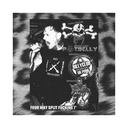 Various Artists Four Way Split Fucking Vinyl 7"