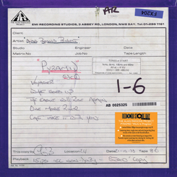 Alan Parsons Project Pyramid Works In Progress RSD 2024 VINYL LP