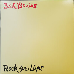 Bad Brains Rock For Light (Yellow Vinyl) Vinyl LP