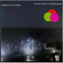 Idles A Beautiful Thing: Idles Live At Le Bataclan (Neon Clear Pink Vinyl) Vinyl LP
