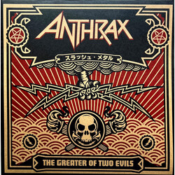 Anthrax The Greater Of Two Evils VINYL LP