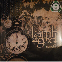 Lamb Of God Lamb Of God Live In Richmond. Va Vinyl LP