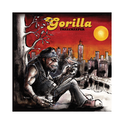 Gorilla Treecreeper YELLOW BACKGROUND SPLATTER RED & BLACK VINYL LP