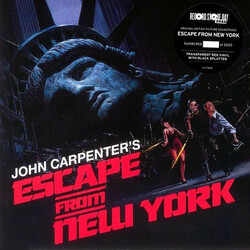 John Carpenter Escape From New York (Main Theme) - Original Soundtrack (Coloured Vinyl) (Rsd 2022) Vinyl 7"