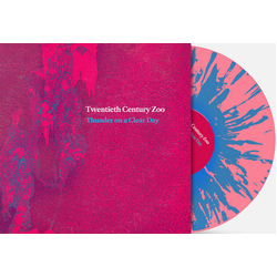 Twentieth Century Zoo Thunder On A Clear Day PINK SKY BLUE SPLATTER VINYL LP