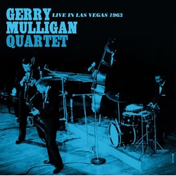Gerry Mulligan Quartet Live In Las Vegas 1963 CLEAR BLUE VINYL INDIES VINYL LP