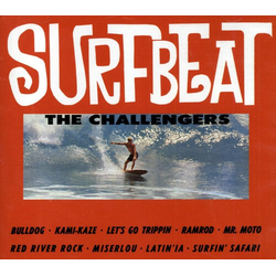 Challengers Surfbeat CLEAR ORANGE VINYL LP