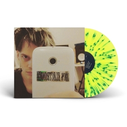George Clanton 100% Electronica LP NEON YELLOW GREEN SPLATTER VINYL LP