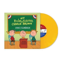 Vince Guaraldi Youre Not Elected / Charlie Brown WOODSTOCK YELLOW VINYL INDIES VINYL LP