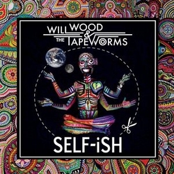 Will Wood & The Tapeworms Self-Ish [Cortex Coil] NEON PINK BLACK NEON GREEN 3 COLOR STRIPE VINYL INDIE EXCLUSIVE VINYL LP
