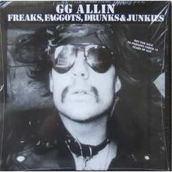 Gg Allin Freaks. Faggots. Drunks And Junkies (Shit Vinyl Variant) Vinyl LP