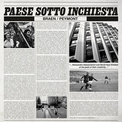 Braen / Peymont Paese Sotto Inchiesta VINYL LP
