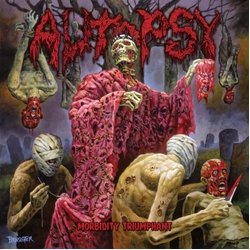 Autopsy Morbidity Triumphant WHITE VINYL INDIES VINYL LP