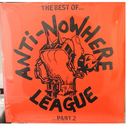 Anti Nowhere League The Best Of... Part 2 RED VINYL LP