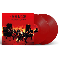 Judas Priest New York After Midnight (Red Vinyl) Vinyl LP