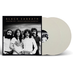 Black Sabbath Syracuse 1976 WHITE VINYL LP