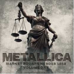 Metallica Market Square Heroes 1988 Vol. 1 CLEAR VINYL LP