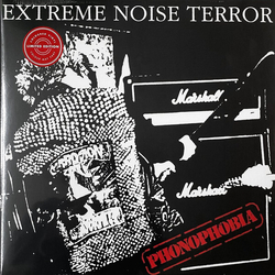 Extreme Noise Terror Phonophobia (Red Vinyl) Vinyl LP
