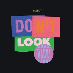 Hurry Dont Look Back PURPLE BLUE SPLATTER VINYL LP