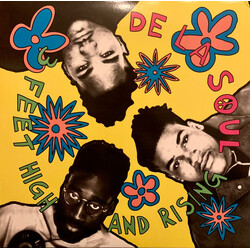 De La Soul 3 Feet High & Rising (Magenta Vinyl) Vinyl LP