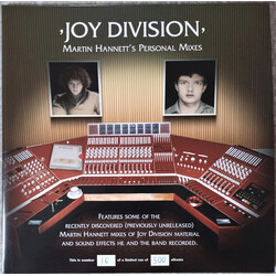 Joy Division Martin Hannetts Personal Mixes MILKY VINYL LP