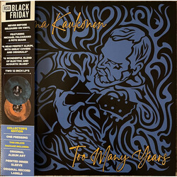 Jorma Kaukonen Too Many Years... BLUE WHITE MARBLE VINYL LP BLACK FRIDAY 2022