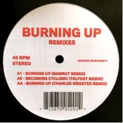 Unknown Burning Up Remixes INCL. BAWRUT TELFORT CHARLES WEBSTER REMIXES VINYL 12INCH