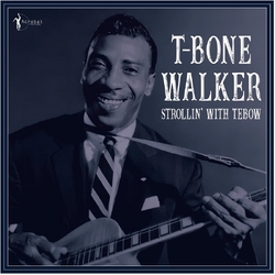 T-Bone Walker Strollin With Tebow: 1940-50 VINYL LP