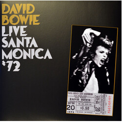 David Bowie Live Santa Monica '72 Vinyl 2 LP
