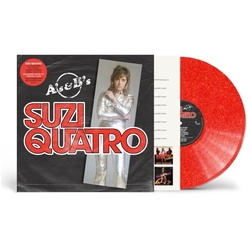 Suzi Quatro As & Bs RED GLITTER VINYL LP