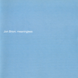 Jon Brion Meaningless Vinyl LP