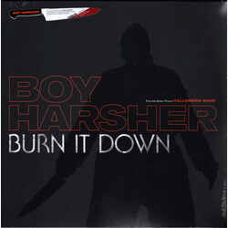Boy Harsher Burn It Down PUMPKIN ORANGE VINYL 12INCH