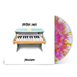 Yellowcard Better Days PINK YELLOW SPLATTER VINYL INDIES VINYL LP