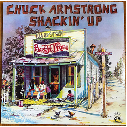 Chuck Armstrong Shackin Up BARBECUE SAUCE RED VINYL LP