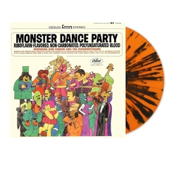 Don Hinson And The Rigamorticians Monster Dance Party ORANGE BLACK PUMPKIN SPLATTER VINYL LP