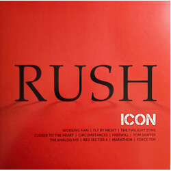 Rush Icon (Clear Vinyl) Vinyl LP