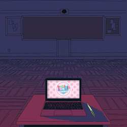 Team Salvato Doki Doki Literature Club! Vinyl LP
