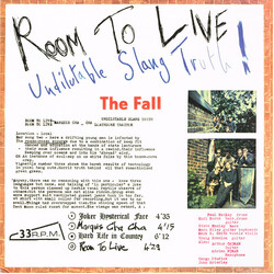 The Fall Room To Live Vinyl LP