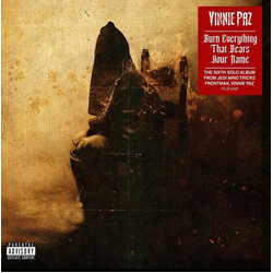 Vinnie Paz Burn Everything That Bears Your Name Vinyl LP