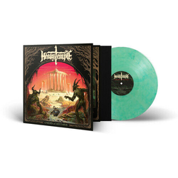 Heavy Temple Garden Of Heathens CLEAR GREEN WHITE MINTY ICE MARBLED VINYL LP