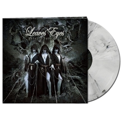 Leaves Eyes Myths Of Fate WHITE BLACK MARBLED VINYL LP